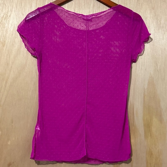 NEW Intimately Free People On The Dot Baby Tee in Neon Pop Small - Picture 4 of 5